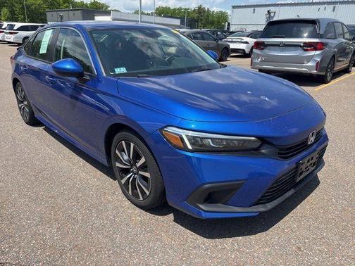Aegean Blue Metallic 2023 Honda Civic EX
