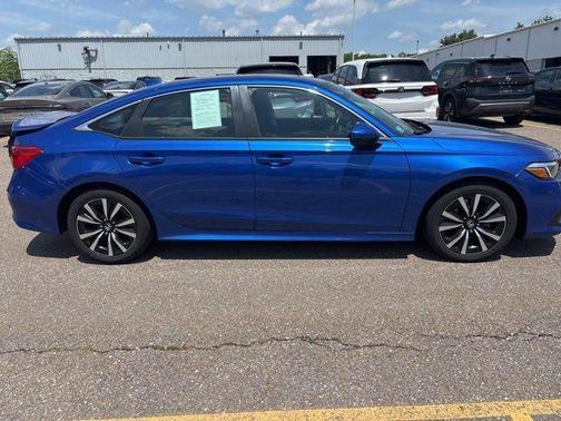 Aegean Blue Metallic 2023 Honda Civic EX