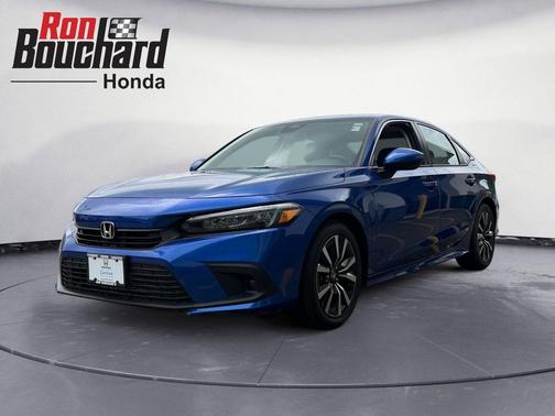Aegean Blue Metallic 2023 Honda Civic EX