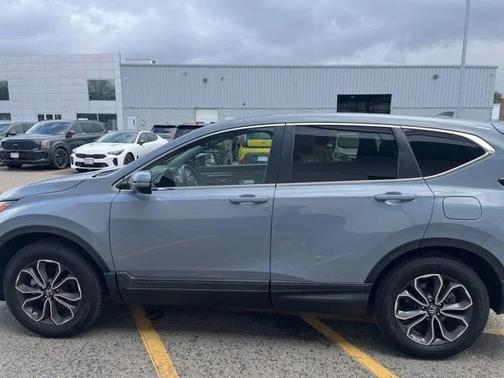 Gray 2022 Honda CR-V AWD EX-L