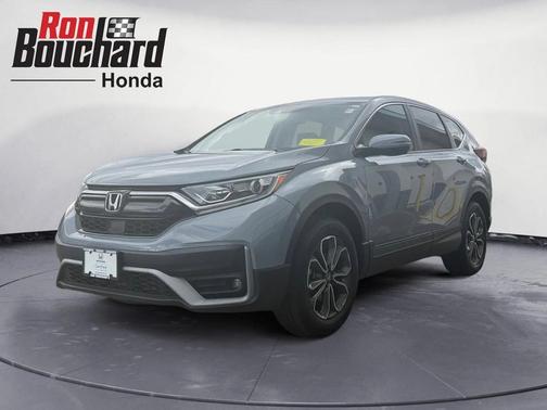 Gray 2022 Honda CR-V AWD EX-L