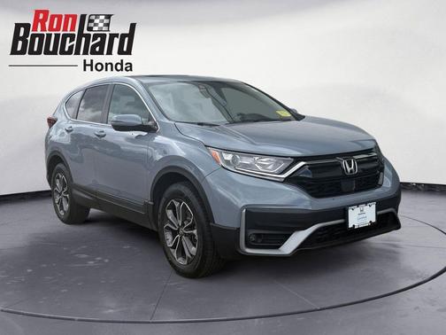 Gray 2022 Honda CR-V AWD EX-L