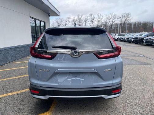 Gray 2022 Honda CR-V AWD EX-L