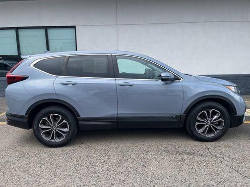Gray 2022 Honda CR-V AWD EX-L