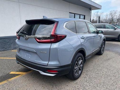 Gray 2022 Honda CR-V AWD EX-L