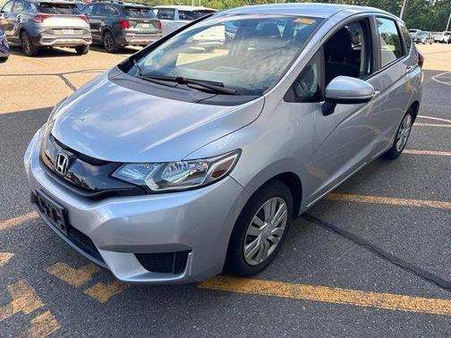 Alabaster Silver Metallic 2015 Honda Fit LX