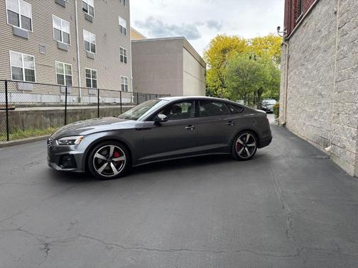 Daytona Gray Pearl Effect 2024 Audi A5 Sportback S line Premium Plus