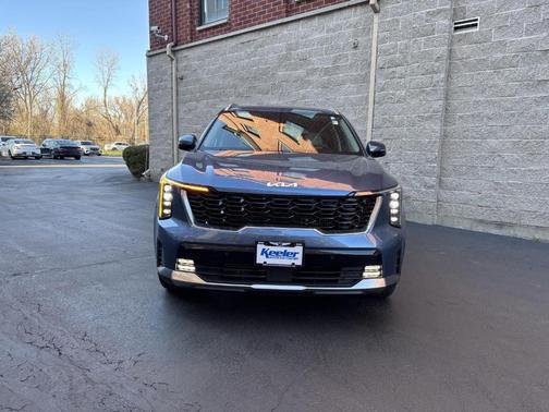 Mineral Blue 2025 Kia Sorento Hybrid EX