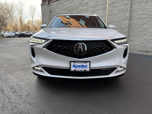 Platinum White Pearl 2022 Acura MDX Advance