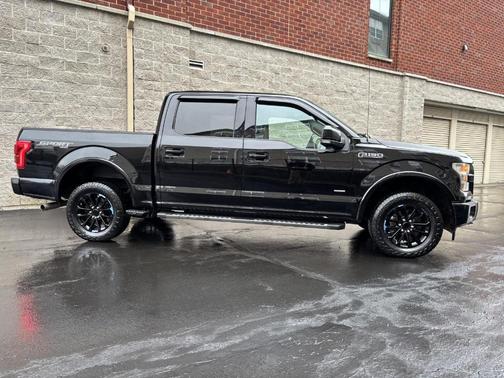 Shadow Black 2017 Ford F-150 Lariat