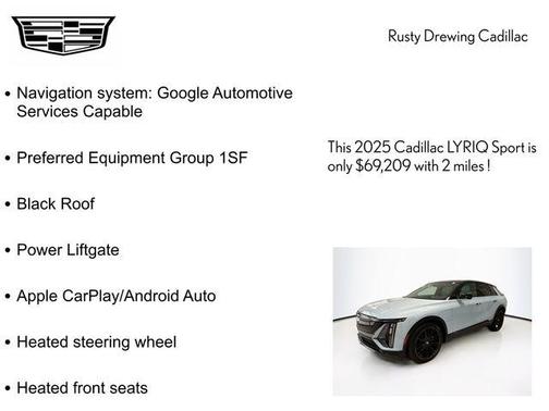 2025 Cadillac LYRIQ Sport
