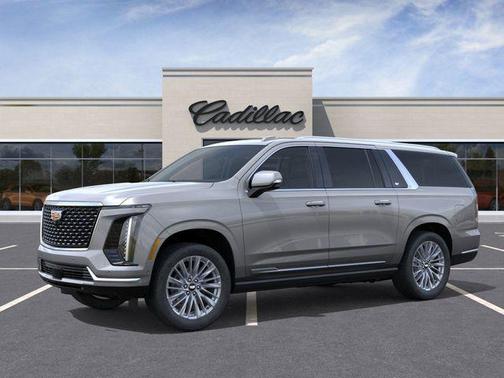 Silver Metallic 2026 Cadillac Escalade ESV Luxury