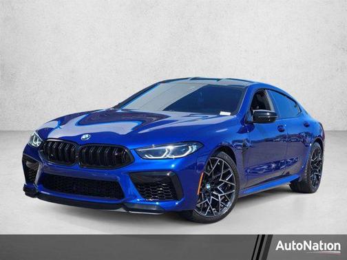 Marina Bay Blue Metallic 2025 BMW M8 Gran Coupe Competition