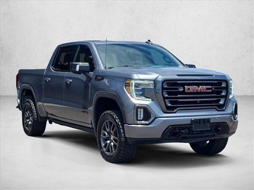 Satin Steel Metallic 2021 GMC Sierra 1500 AT4