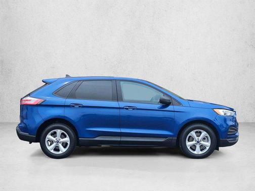 Atlas Blue Metallic 2021 Ford Edge SE