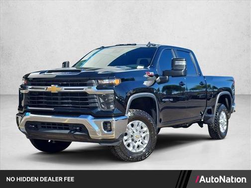 Black 2024 Chevrolet Silverado 2500 LT