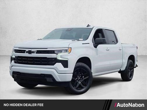 Summit White 2026 Chevrolet Silverado 1500 RST