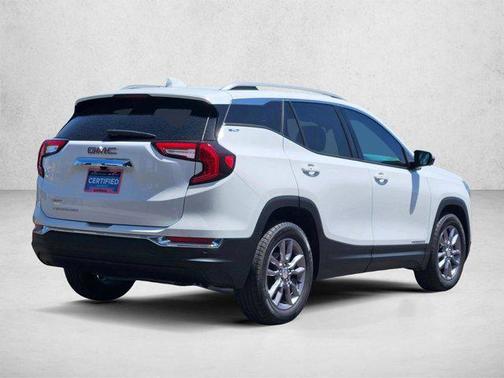 Summit White 2023 GMC Terrain SLT