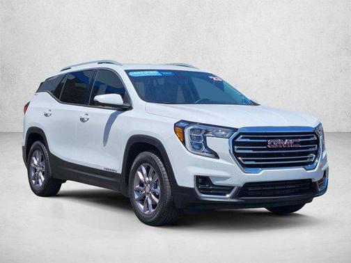 Summit White 2023 GMC Terrain SLT