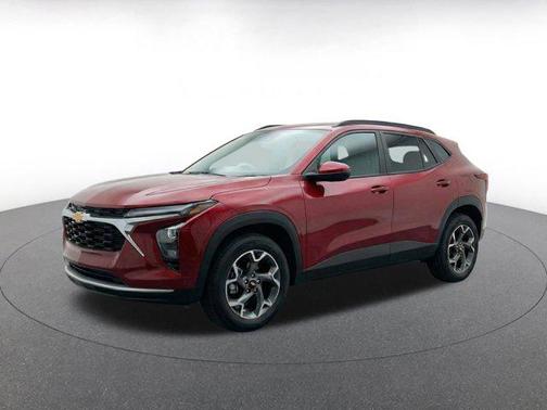 Crimson Metallic 2025 Chevrolet Trax LT