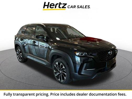 Jet Black Mica 2025 Mazda CX-50 Hybrid Premium Plus Package