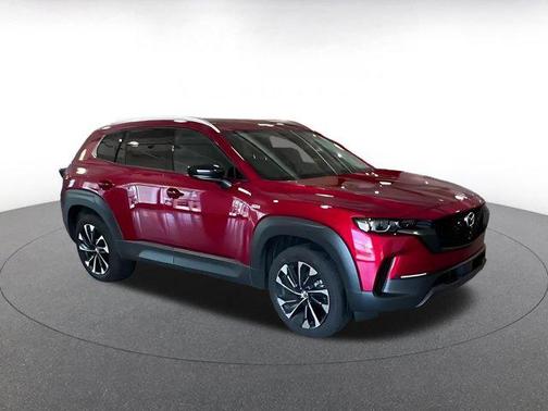 Soul Red Crystal Metallic 2025 Mazda CX-50 Hybrid Premium Plus Package