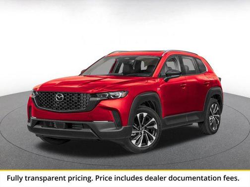 Soul Red Crystal Metallic 2025 Mazda CX-50 Hybrid Premium Plus Package