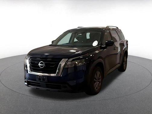 Deep Ocean Blue Pearl 2025 Nissan Pathfinder SV 4WD