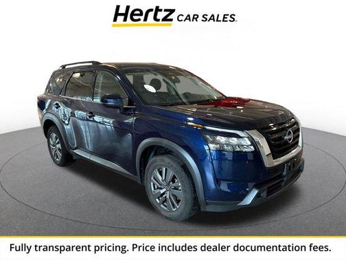 Deep Ocean Blue Pearl 2025 Nissan Pathfinder SV 4WD