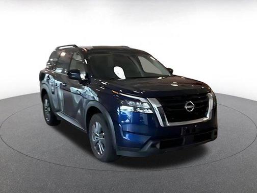 Deep Ocean Blue Pearl 2025 Nissan Pathfinder SV 4WD