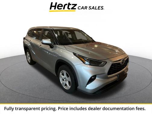 Celestial Silver Metallic 2025 Toyota Highlander LE