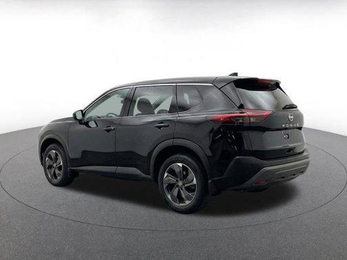 Super Black 2025 Nissan Rogue SV