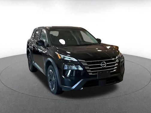 Super Black 2025 Nissan Rogue SV