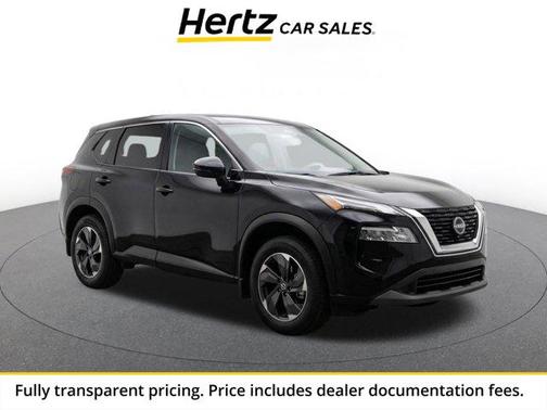 Super Black 2025 Nissan Rogue SV