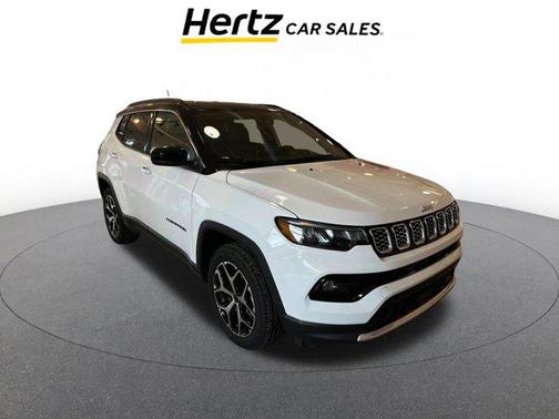 Bright White Clearcoat 2025 Jeep Compass Limited