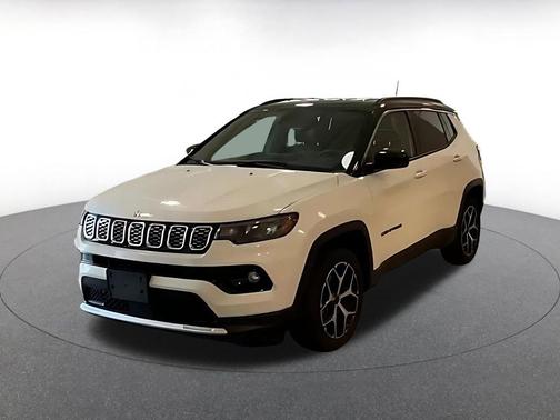 Bright White Clearcoat 2025 Jeep Compass Limited