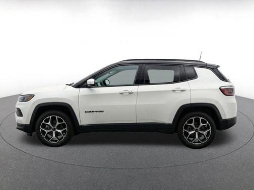 Bright White Clearcoat 2025 Jeep Compass Limited