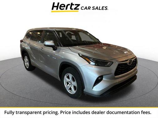 Celestial Silver Metallic 2025 Toyota Highlander LE