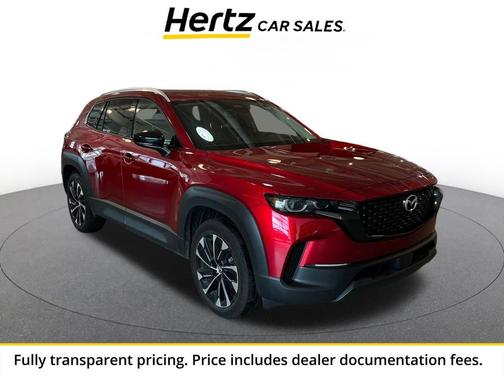 Soul Red Crystal Metallic 2025 Mazda CX-50 Hybrid Premium Plus Package