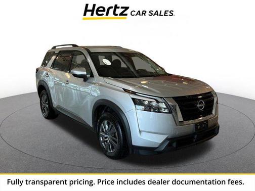 Brilliant Silver Metallic 2025 Nissan Pathfinder SV FWD
