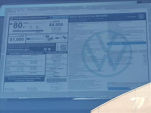 2025 Volkswagen ID. Buzz Pro S Plus with 4MOTION