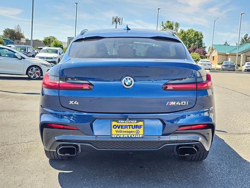 Phytonic Blue Metallic 2020 BMW X4 M40i