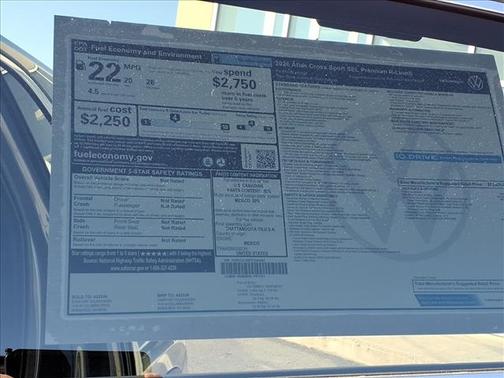 2026 Volkswagen Atlas Cross Sport 2.0T SEL Premium