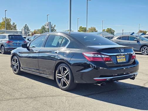 Crystal Black Pearl 2017 Honda Accord Sport