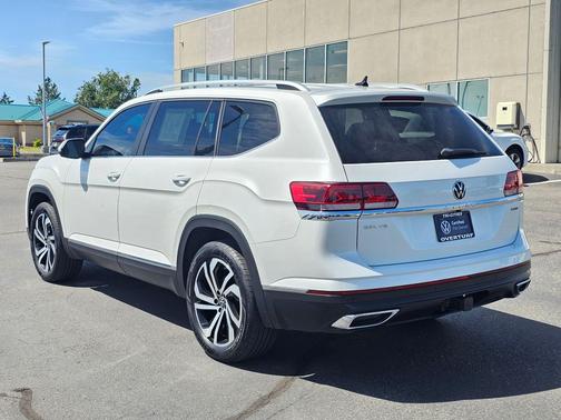 Opal White 2023 Volkswagen Atlas 3.6L SEL