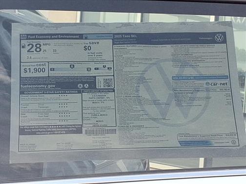2025 Volkswagen Taos 1.5T SEL