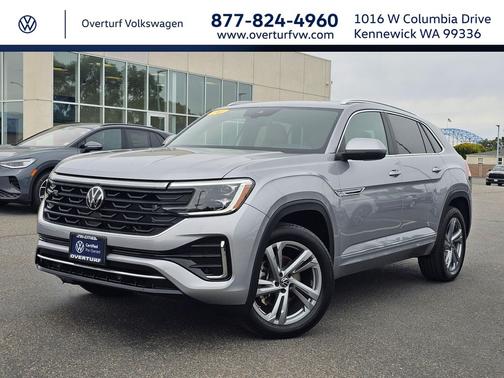 Silver Mist Metallic 2024 Volkswagen Atlas Cross Sport 2.0T SEL
