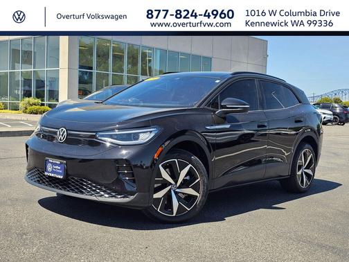 Deep Black Pearl 2023 Volkswagen ID.4 AWD Pro S