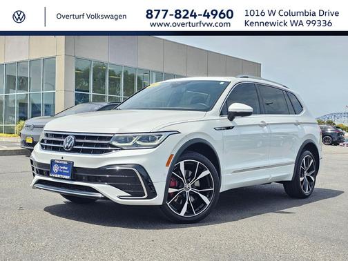 Opal White 2024 Volkswagen Tiguan 2.0T SEL R-Line 4MOTION