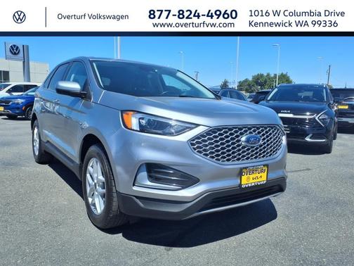 Silver Metallic 2024 Ford Edge SEL
